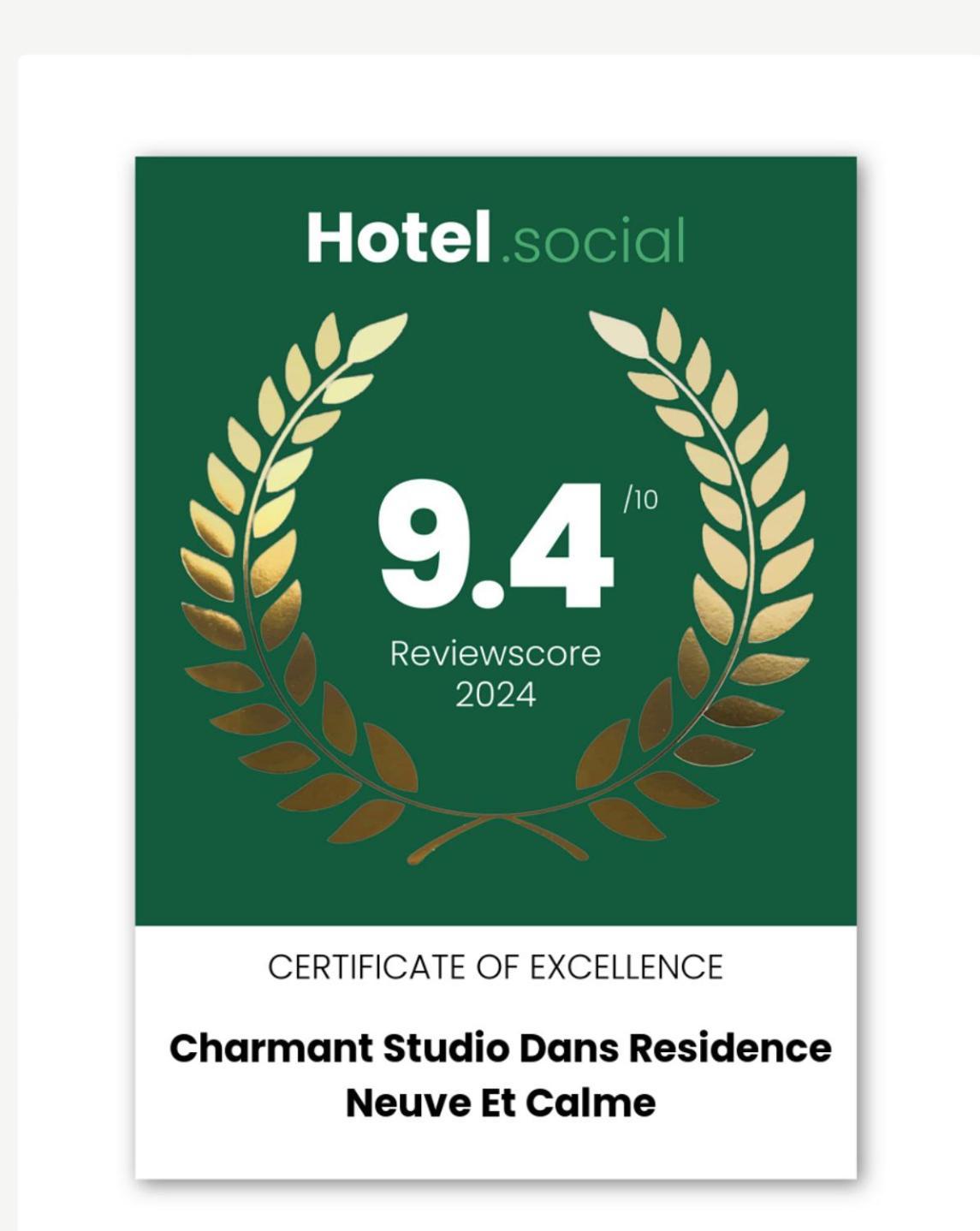Charmant Studio Dans Residence Neuve Et Calme Corte  Exteriör bild
